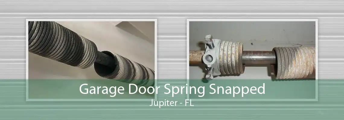 Garage Door Spring Snapped Jupiter - FL