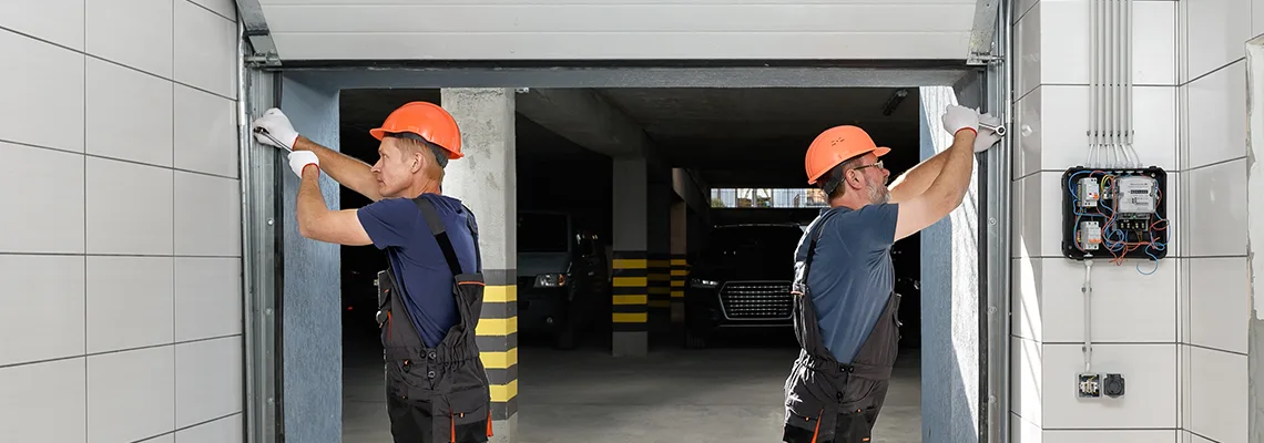 Wooden Garage Door Frame Repair in Jupiter, Florida